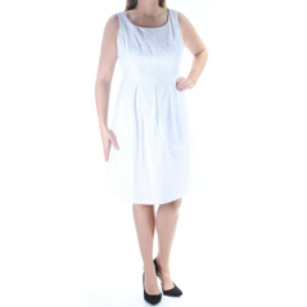 Nine West White Dress size 14